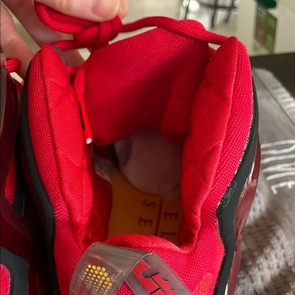 Nike Zoom Lebron XII 12 Elite Team University Red 724559-618 Sz 13 - Picture 5 of 7